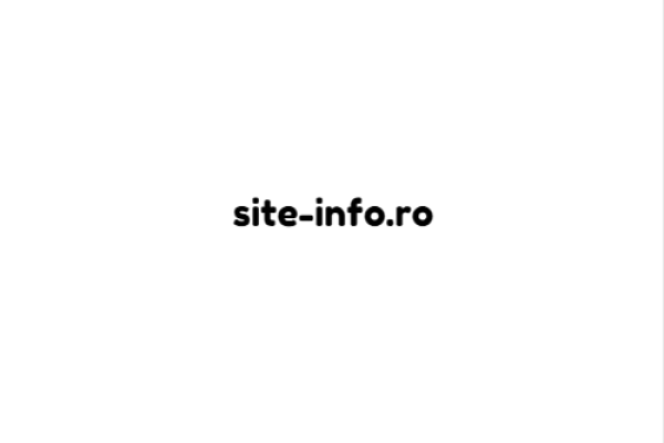 site-info.ro